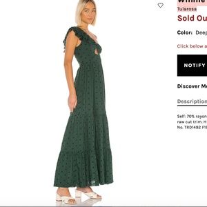 Tularosa Winnie Dress